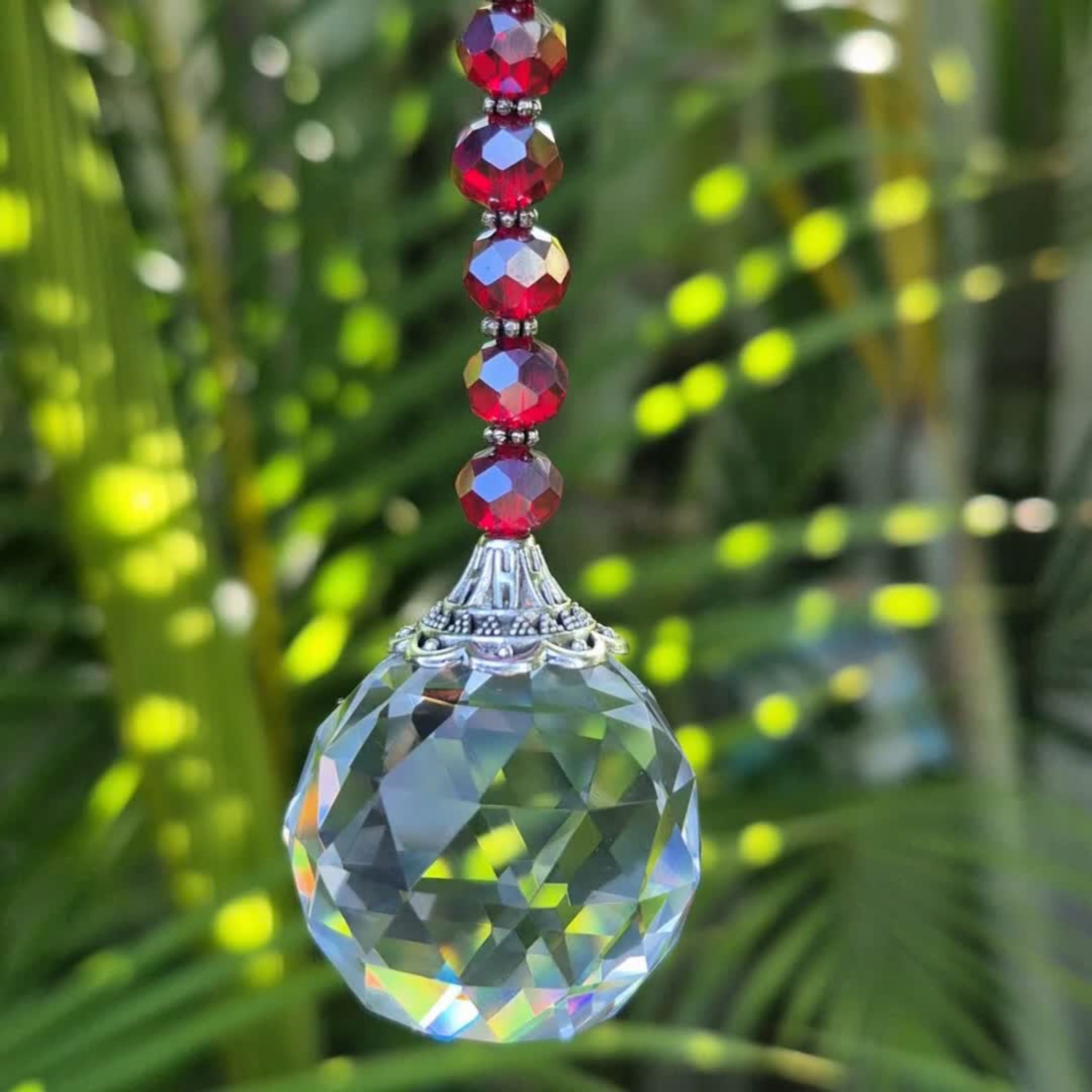 Ruby Red Mini Gift Suncatcher - Wild & Beadiful