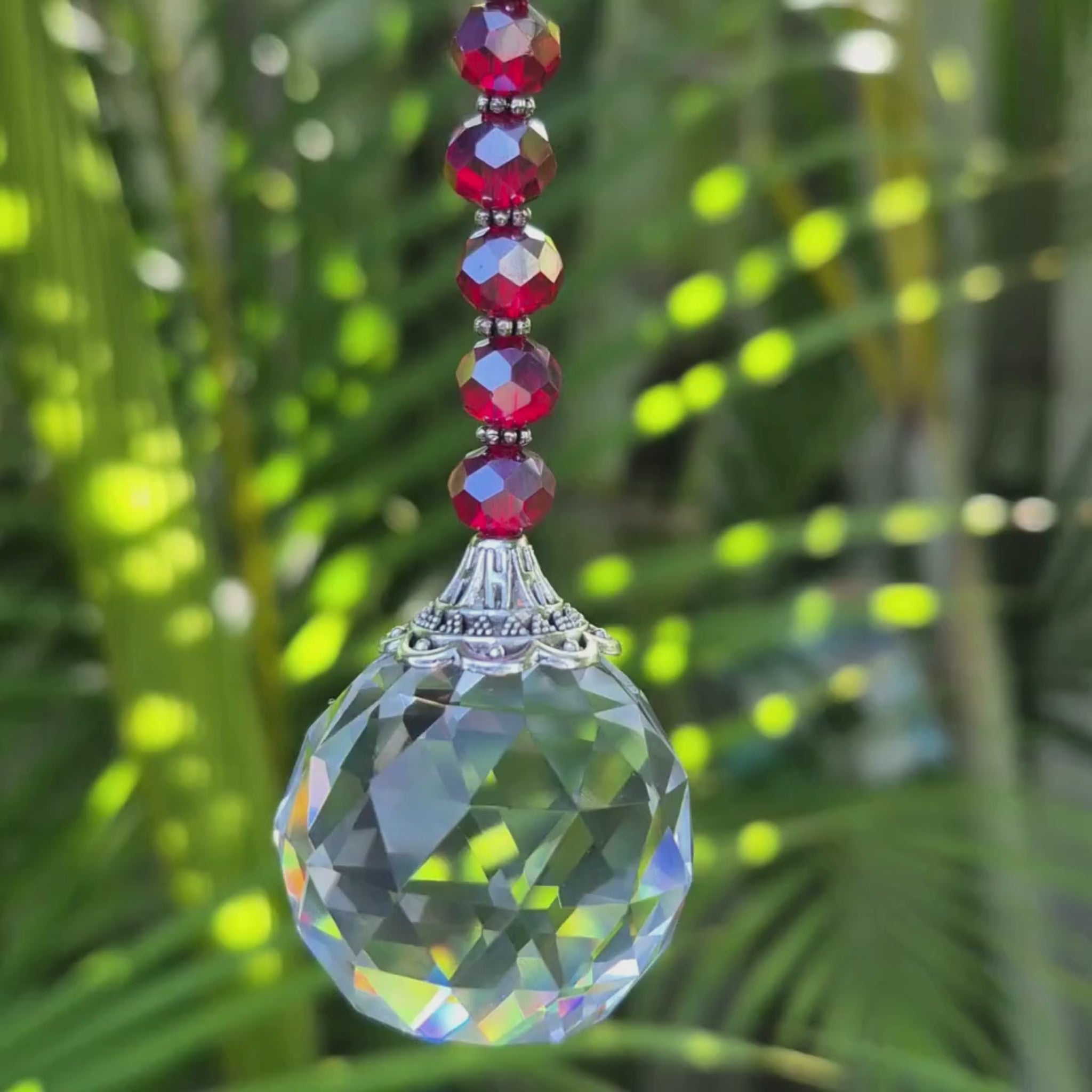 Ruby Red Mini Gift Suncatcher - Wild & Beadiful